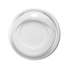 COUVERCLES HAUTS POUR GOBELETS 240 ML   BLANC PS (1000 UNITÉ)