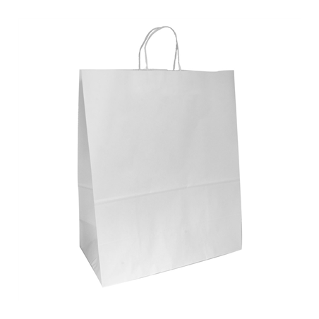 Image SACS SOS AVEC ANSES  100 G/M2 40+20x48 CM BLANC CELLULOSE (150 UNITÉ) #1