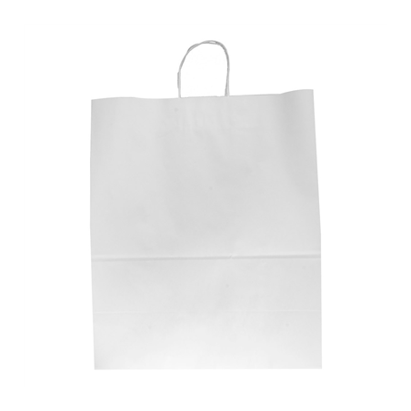 SACS SOS AVEC ANSES  100 G/M2 40+20x48 CM BLANC CELLULOSE (150 UNITÉ)