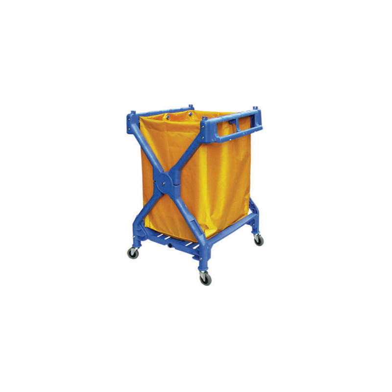 CHARIOT PLIABLE POUR BLANCHISSERIE 'ARROW' 71x66x95 CM BLEU PLASTIQUE (1 UNITÉ) CHARIOT PLIABLE POUR BLANCHISSERIE 'ARROW' 71x66x95 CM BLEU PLASTIQUE (1 UNITÉ)