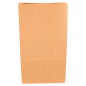 Image SACS SOS SANS ANSES  70 G/M2 14+8x24 CM NATUREL KRAFT (1000 UNITÉ) #3