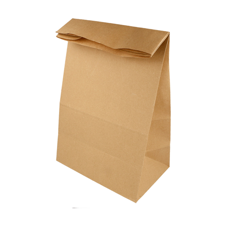 SACS SOS SANS ANSES  70 G/M2 22+14x37 CM NATUREL KRAFT (500 UNITÉ)