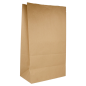 Image SACS SOS SANS ANSES  80 G/M2 25+15x43,5 CM NATUREL KRAFT (250 UNITÉ) #1
