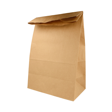 SACS SOS SANS ANSES  80 G/M2 25+15x43,5 CM NATUREL KRAFT (250 UNITÉ)