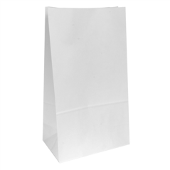 Image SACS SOS SANS ANSES  80 G/M2 25+15x43,5 CM BLANC CELLULOSE (250 UNITÉ) #1