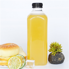 BOUTEILLES 1 L 7,6x7,6x22,6 CM TRANSPARENT RPET (70 UNITÉ)