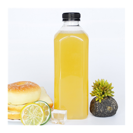 BOUTEILLES 1 L 7,6x7,6x22,6 CM TRANSPARENT RPET (70 UNITÉ)