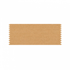 Image ÉTIQUETTES ADHESIVES BANDE 2,4x6 CM NATUREL KRAFT (3000 UNITÉ) #1