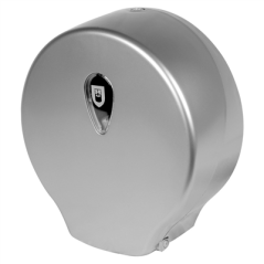 Image DISTRIBUTEUR HYGIÉNIQUE 'MAXI JUMBO' 30x12,5x32,5 CM ARGENTE ABS (1 UNITÉ) #1