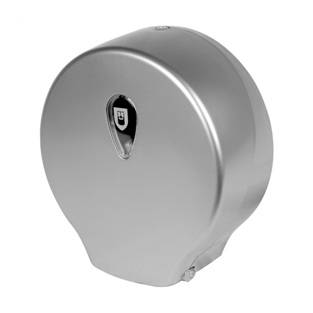 Image DISTRIBUTEUR HYGIÉNIQUE 'MAXI JUMBO'  30x12,5x32,5 CM ARGENTE ABS (1 UNITÉ) #1