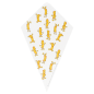 Image CORNETS AVEC LANGUETTES 'THEPACK CHIPS' 100 G 230 G/M2 21x12,5 CM BLANC CARTON ONDULÉ NANO-MICRO (1600 UNITÉ) #2