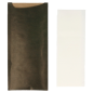SACS COUVERTS + SERVIETTE 'JUST IN TIME' 80 + 10 PE G/M2 8,5x19,5 CM NOIR KRAFT VERGÉ (250 UNITÉ) Image SACS COUVERTS + SERVIETTE 'JUST IN TIME' 80 + 10 PE G/M2 8,5x19,5 CM NOIR KRAFT VERGÉ (250 UNITÉ) #3