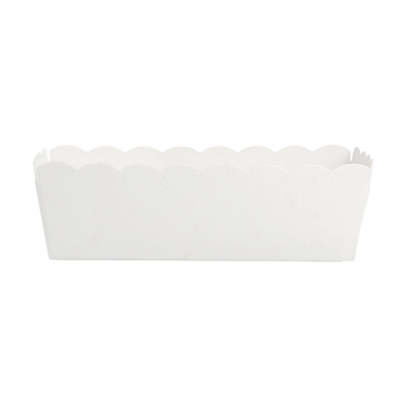 DELI-BARQUETTES  210 + 15 PE G/M2 9x5x3,2 CM BLANC CARTON (100 UNITÉ)