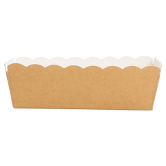 DELI-BARQUETTES  210 + 15 PE G/M2 9x5x3,2 CM MARRON CARTON (100 UNITÉ)