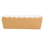 Image DELI-BARQUETTES  210 + 15 PE G/M2 9x5x3,2 CM MARRON CARTON (100 UNITÉ) #2