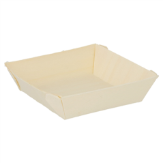 Image BARQUETTES CARRÉES 7x7x2 CM NATUREL BOIS (500 UNITÉ) #1