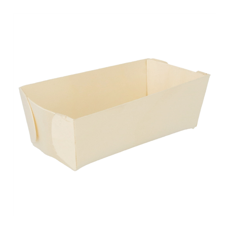 Image BARQUETTES RECTANGULAIRES  12x6,2x4 CM NATUREL BOIS (500 UNITÉ) #1