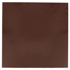 Image CARTONS PÂTISSERIE DEUX FACES  1100 G/M2 26x26 CM CHOCOLAT/PRALINÉ CARTON (100 UNITÉ) #3