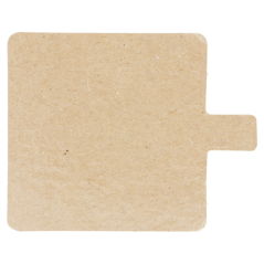 CARTONS PÂTISSERIE DEUX FACES  1100 G/M2 8x8 CM CHOCOLAT/PRALINÉ CARTON (200 UNITÉ)