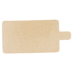 CARTONS PÂTISSERIE DEUX FACES  1100 G/M2 5,5x9,5 CM CHOCOLAT/PRALINÉ CARTON (200 UNITÉ)