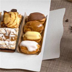 Image FONDS PLIÉS  380 G/M2 13x4,5+1,5 CM CHOCOLAT/PRALINÉ CARTON (200 UNITÉ) #3