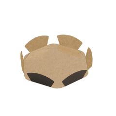 Image COROLLES  380 G/M2 Ø 8 CM CHOCOLAT/PRALINÉ CARTON (200 UNITÉ) #1