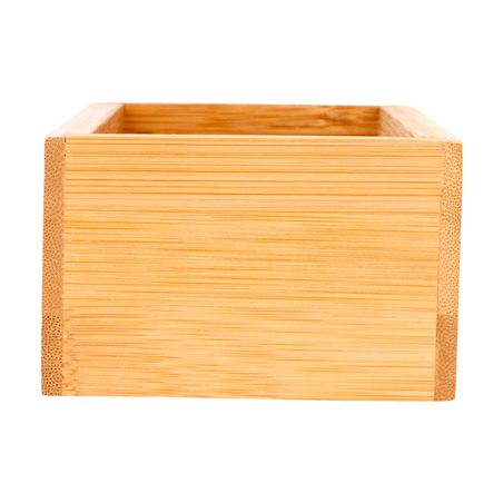 BOÎTE POUR BUFFET  8x15,5x5 CM NATUREL BAMBOU (1 UNITÉ)