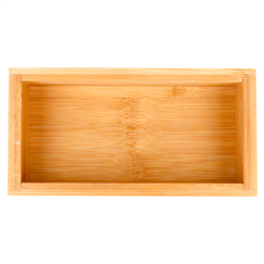 Image BOÎTE POUR BUFFET  8x15,5x5 CM NATUREL BAMBOU (1 UNITÉ) #3