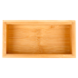 Image BOÎTE POUR BUFFET  8x15,5x5 CM NATUREL BAMBOU (1 UNITÉ) #3