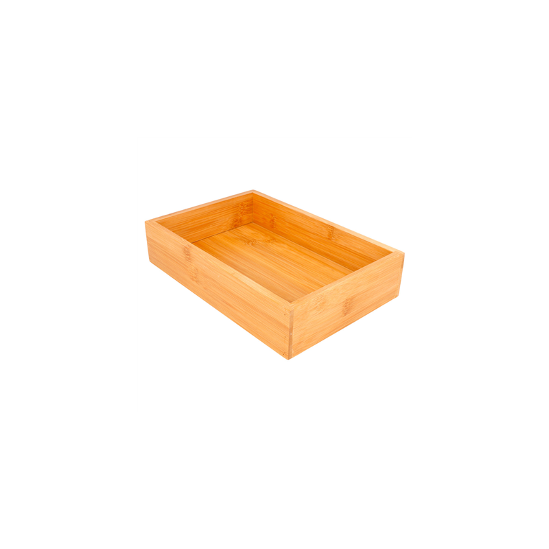 BOÎTE POUR BUFFET  15,5x23x5 CM NATUREL BAMBOU (1 UNITÉ)