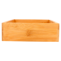 BOÎTE POUR BUFFET 15,5x23x5 CM NATUREL BAMBOU (1 UNITÉ)