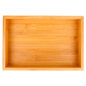 Image BOÎTE POUR BUFFET  15,5x23x5 CM NATUREL BAMBOU (1 UNITÉ) #3