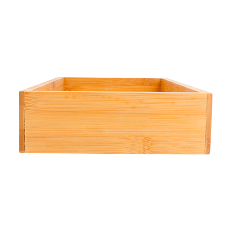 BOÎTE POUR BUFFET  15,5x31x5 CM NATUREL BAMBOU (1 UNITÉ)