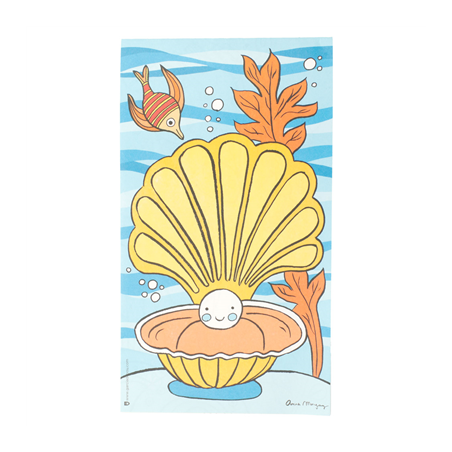 CAHIERS COLORIAGE "FOND DE LA MER"  100 G/M2 12,5x22 CM QUADRICHROMIE CELLULOSE (100 UNITÉ)
