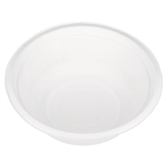 Image SALADIERS 'BIONIC' 500 ML Ø 15,5x5,4 CM BLANC BAGASSE (600 UNITÉ) #3