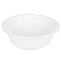 Image SALADIERS 'BIONIC' 950 ML Ø 17,5x6,7 CM BLANC BAGASSE (600 UNITÉ) #1