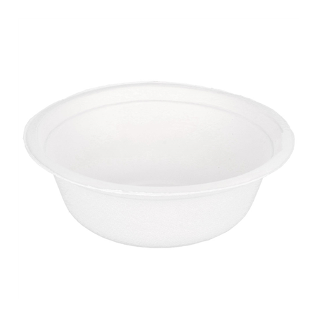 Image SALADIERS 'BIONIC' 950 ML Ø 17,5x6,7 CM BLANC BAGASSE (600 UNITÉ) #1