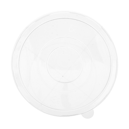 Image COUVERCLES BAS POUR SALADIERS 224.32-215.04 'BIONIC'  Ø 16x1 CM TRANSPARENT PET (600 UNITÉ) #1