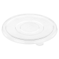Image COUVERCLES BAS POUR SALADIERS 224.32-215.04 'BIONIC'  Ø 16x1 CM TRANSPARENT PET (600 UNITÉ) #3
