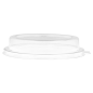 Image COUVERCLES HAUTS POUR SALADIERS 224.32-215.04 'BIONIC'  Ø 16x3,1 CM TRANSPARENT PET (200 UNITÉ) #2