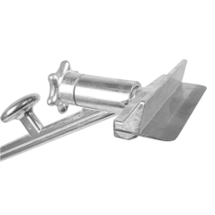 Image RACLEUR GRILL  41x15x10 CM ARGENTE METAL (1 UNITÉ) #4