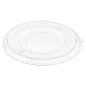 Image COUVERCLES BAS POUR SALADIERS 224.33-215.05 'BIONIC'  Ø 18x1 CM TRANSPARENT PET (600 UNITÉ) #1