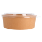 COMBO SALADIERS + COUVERCLES PET 1300 ML - 43,3 oz 320 + 18 PE G/M2 Ø 18,4/16x6,6 CM NATUREL KRAFT (200 UNITÉ) Image COMBO SALADIERS + COUVERCLES PET 1300 ML - 43,3 oz 320 + 18 PE G/M2 Ø 18,4/16x6,6 CM NATUREL KRAFT (200 UNITÉ) #3