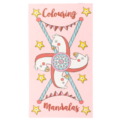 Image CAHIERS COLORIAGE "MANDALAS"  100 G/M2 12,5x22 CM QUADRICHROMIE CELLULOSE (100 UNITÉ) #1
