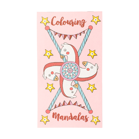 Image CAHIERS COLORIAGE "MANDALAS" 100 G/M2 12,5x22 CM QUADRICHROMIE CELLULOSE (100 UNITÉ) #1