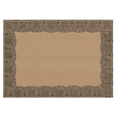 Image SETS DE TABLE OFFSET 'MAYA' 70 G/M2 31x43 CM QUADRICHROMIE KRAFT (2000 UNITÉ) #1