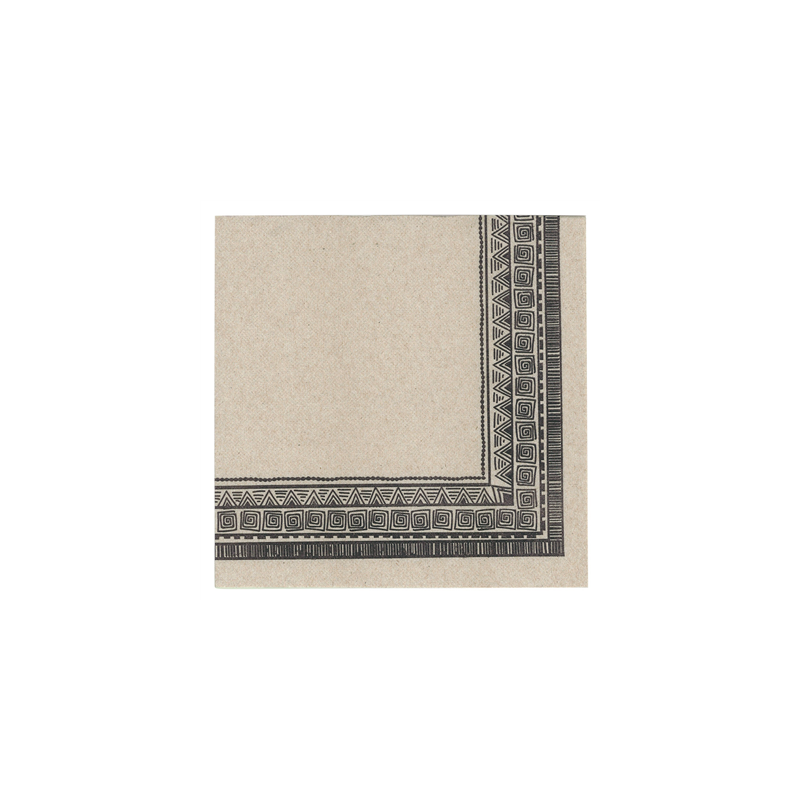 SERVIETTES ECOLABEL 'DOUBLE POINT - NAIROBI' 18 G/M2 40x40 CM NATUREL OUATE RECYCLÉE (1200 UNITÉ) SERVIETTES ECOLABEL 'DOUBLE POINT - NAIROBI' 18 G/M2 40x40 CM NATUREL OUATE RECYCLÉE (1200 UNITÉ)