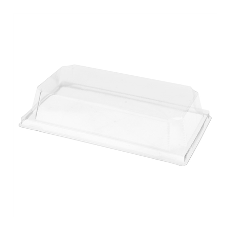 Image COUVERCLES POUR RÉFÉRENCE 224.88  3,7 (h) CM TRANSPARENT PET (1000 UNITÉ) #1