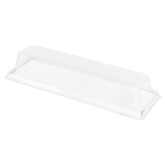 Image COUVERCLES POUR RÉFÉRENCE 224.89 3,7 (h) CM TRANSPARENT PET (1000 UNITÉ) #1