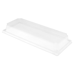 Image COUVERCLES POUR RÉFÉRENCE 224.90 3,7 (h) CM TRANSPARENT PET (1000 UNITÉ) #1